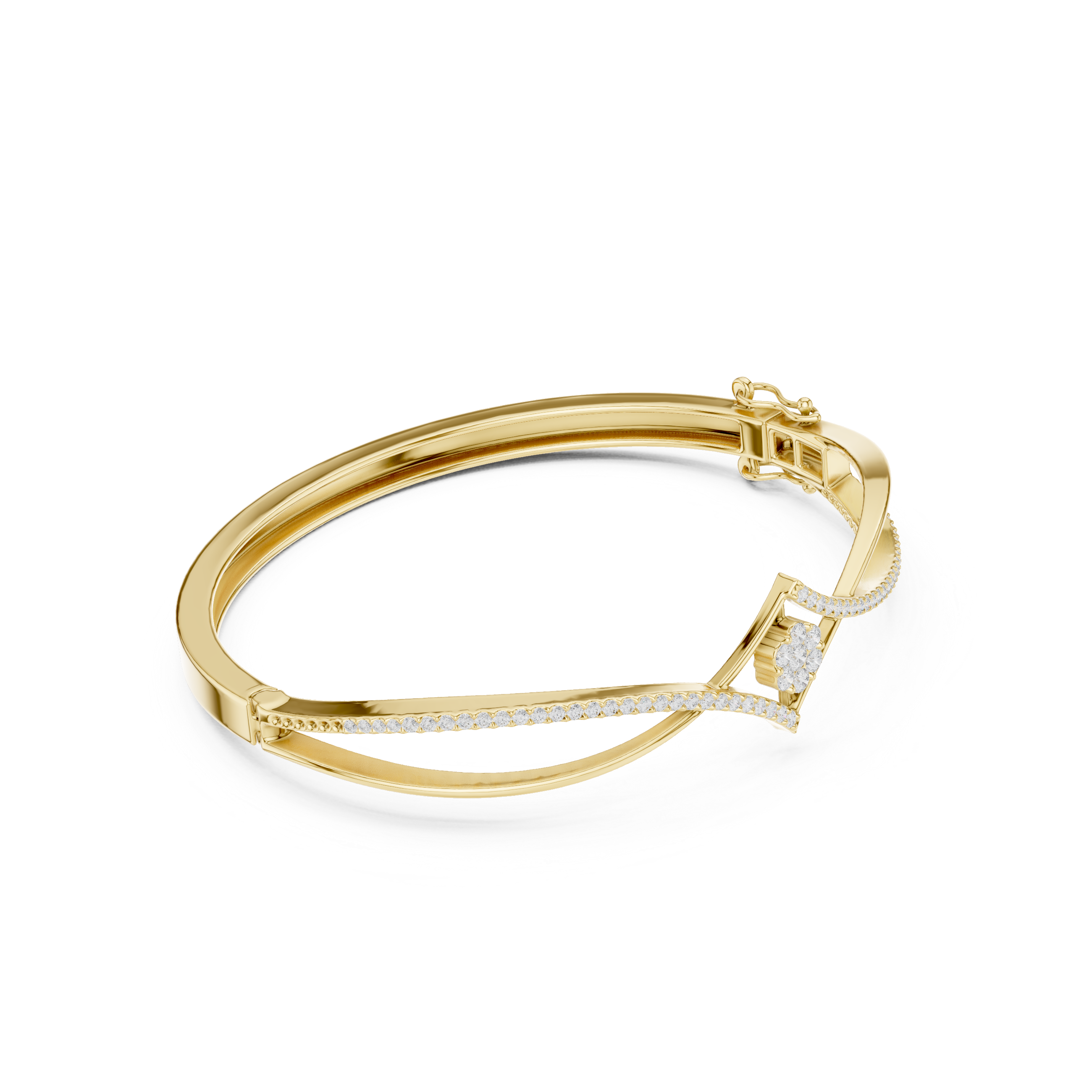 Open Diamond bracelet