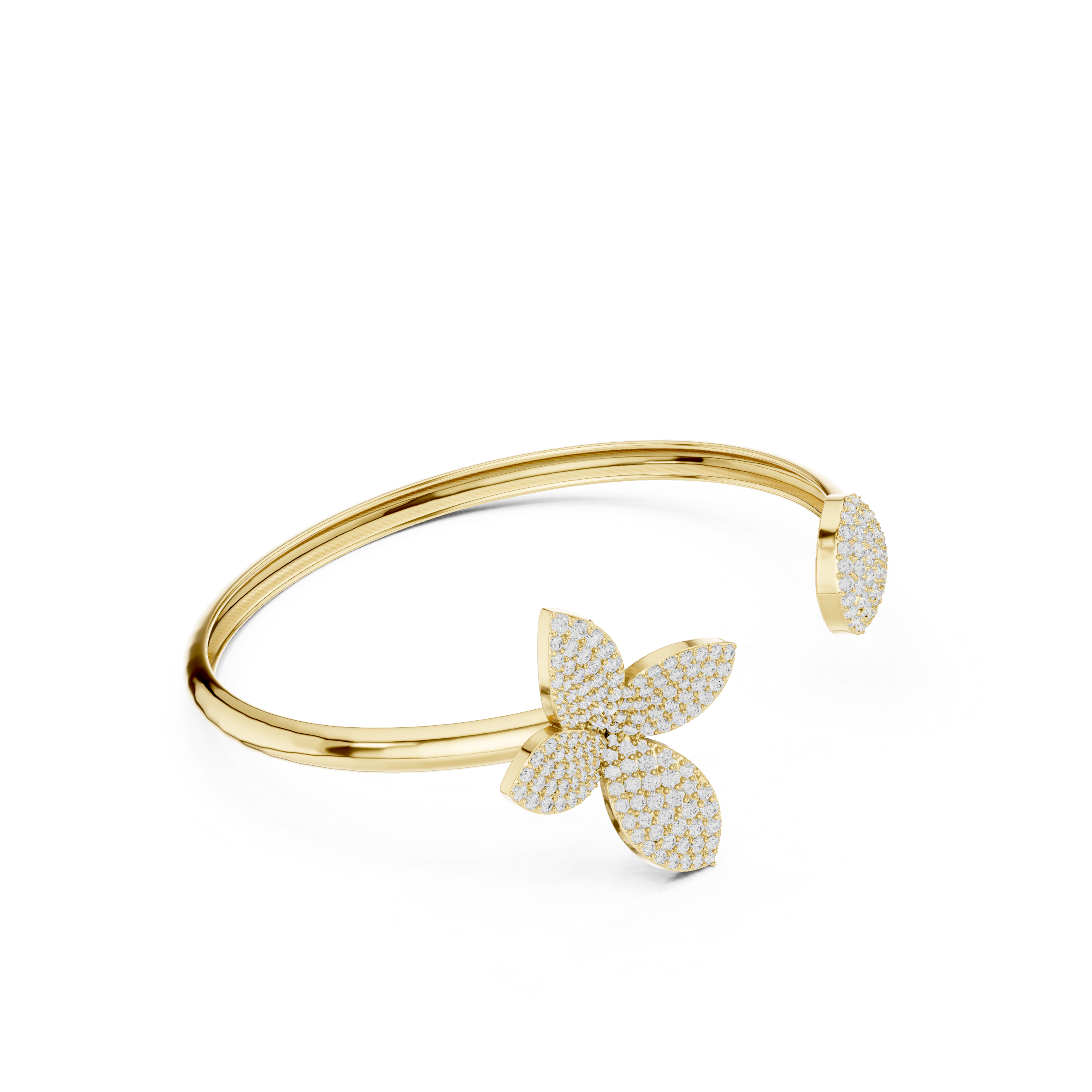 Petal Accent Cuff