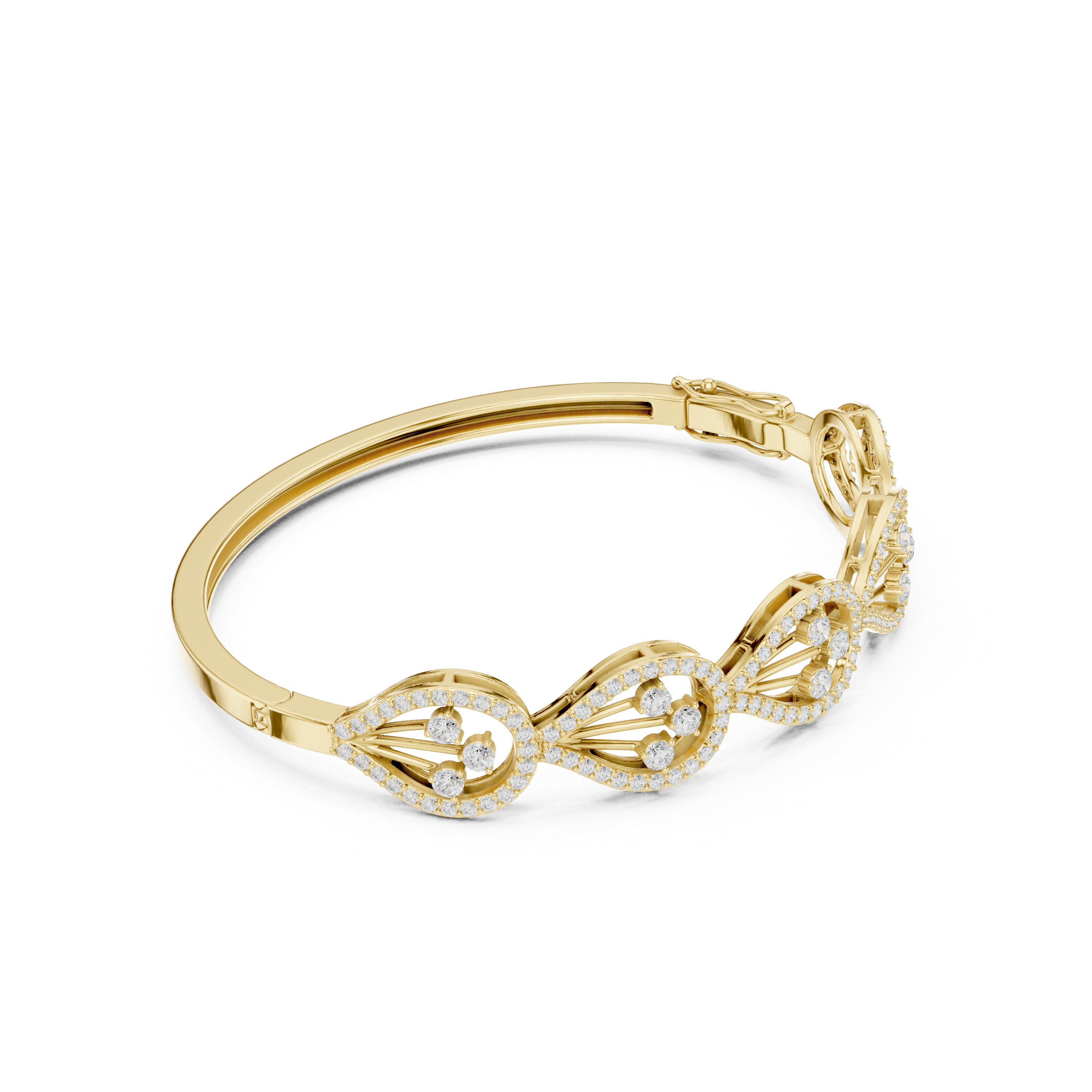 Ornate Teardrop bracelet