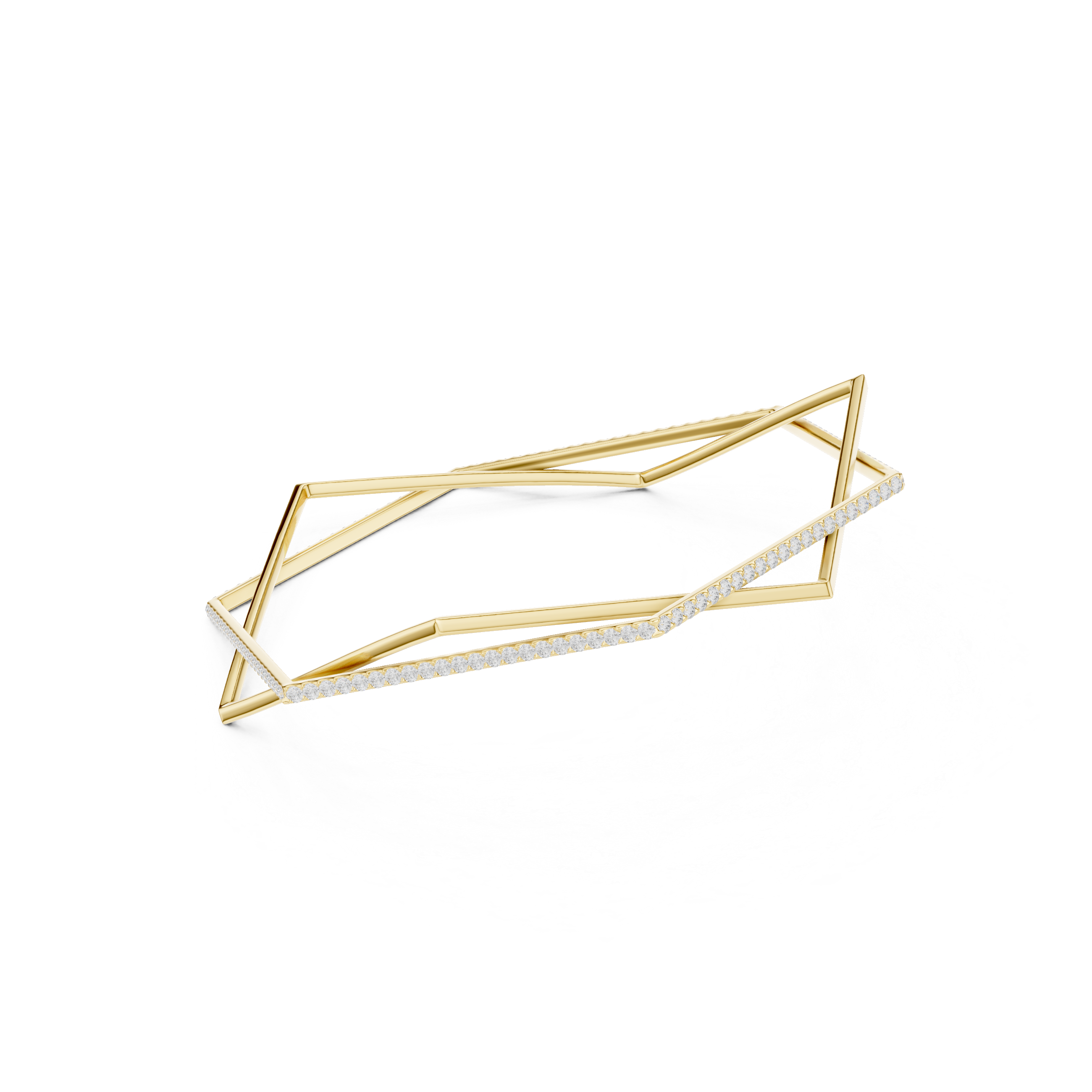 Angular Wire Cuff