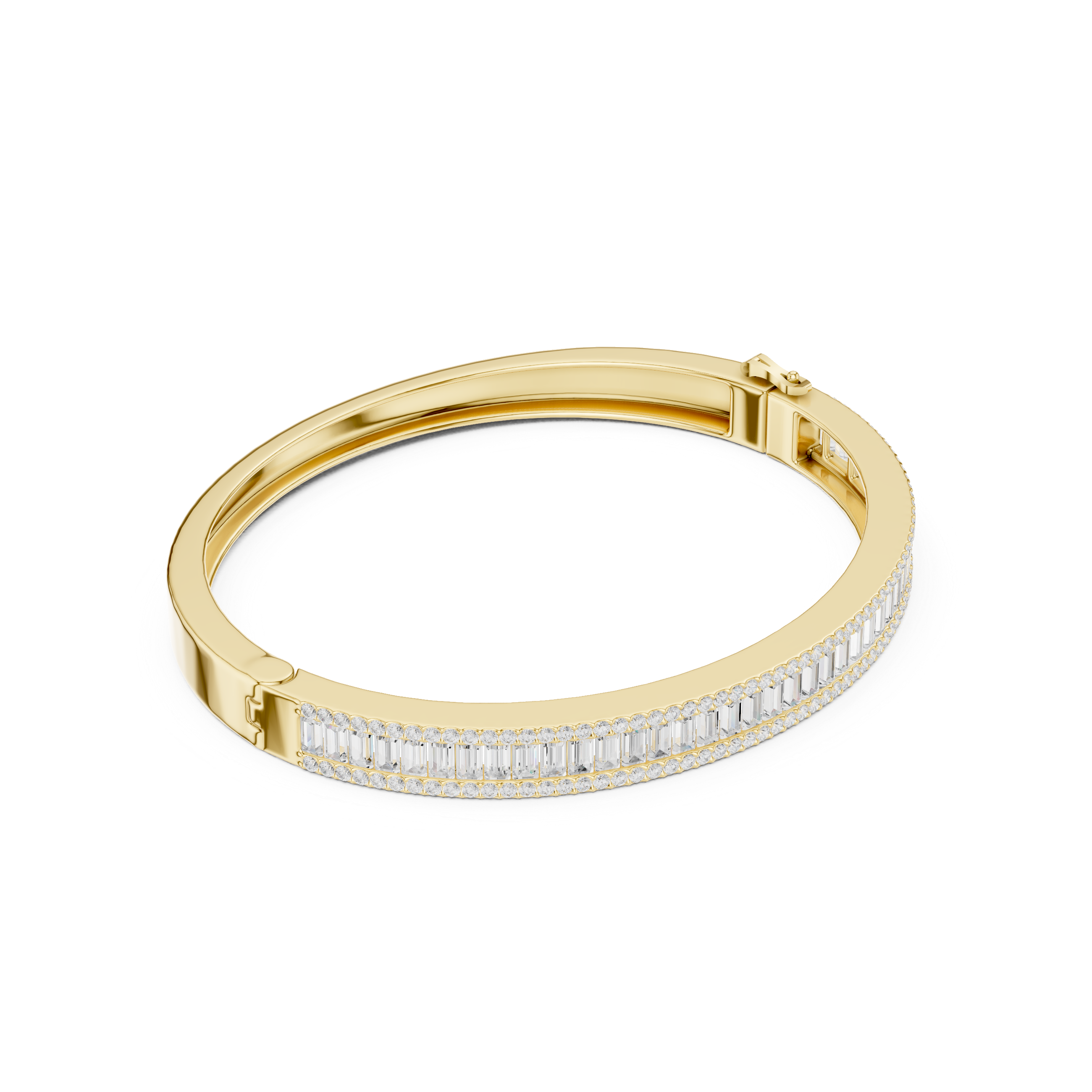 Baguette Pave bracelet
