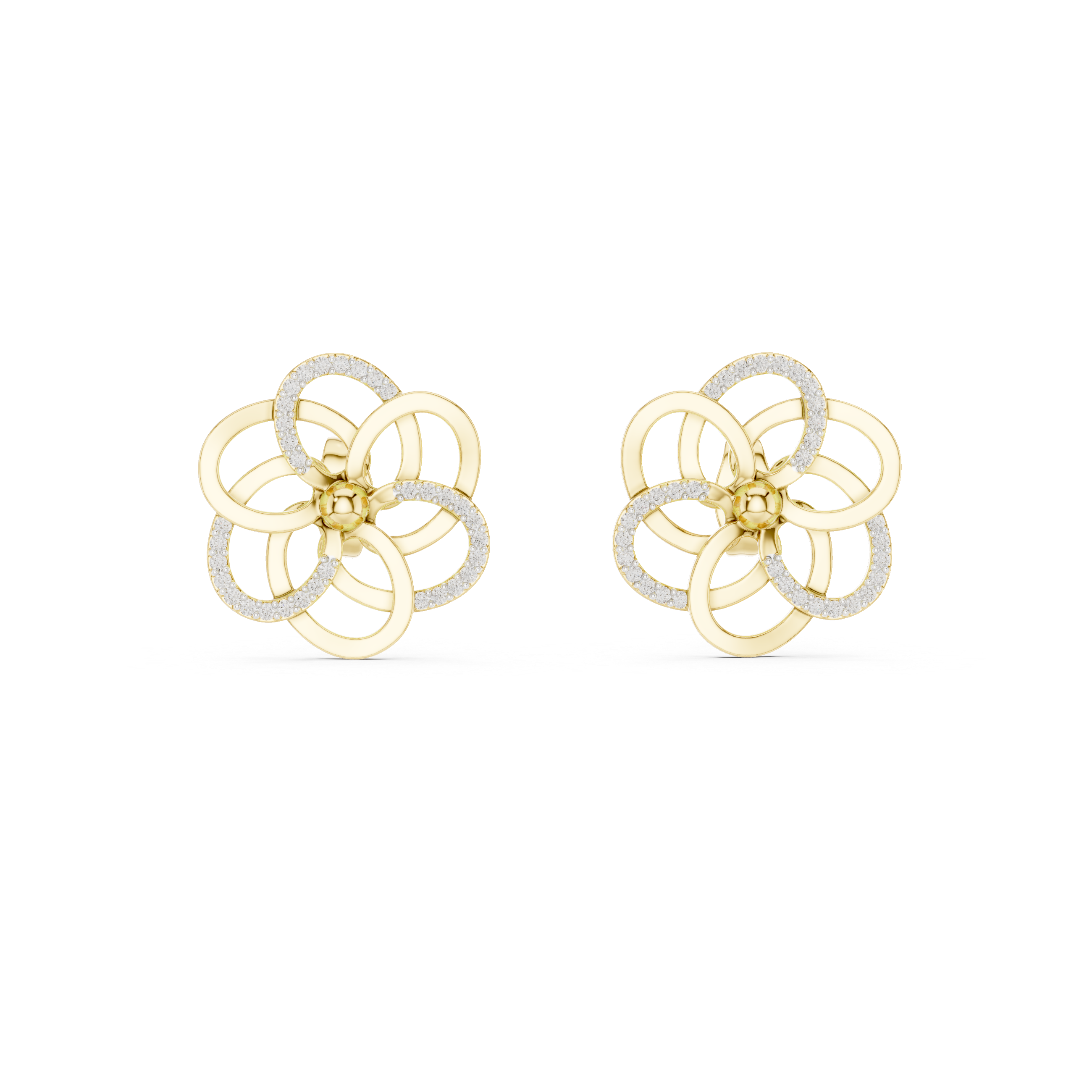 Open Circle Studs