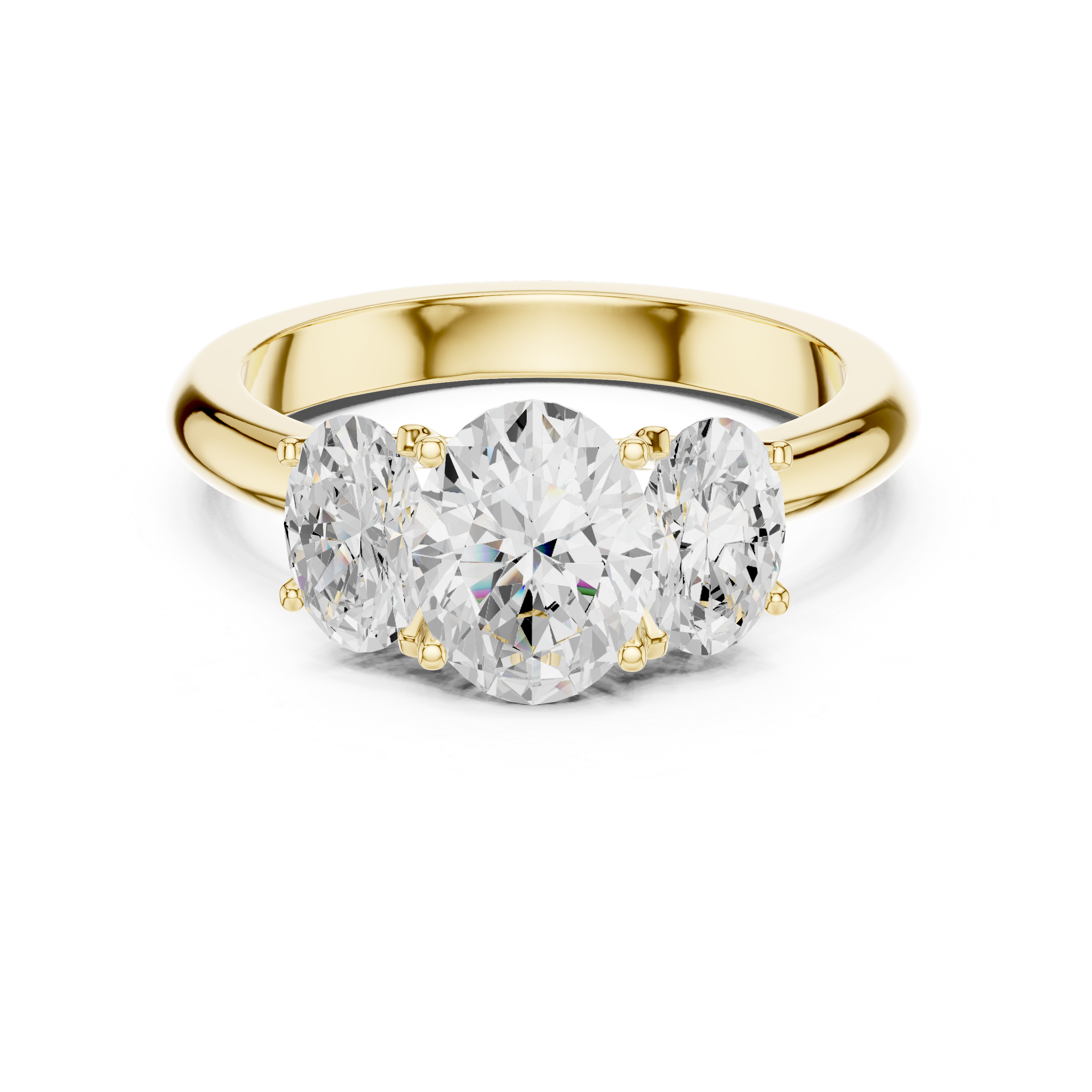 Radiant Poise Ring
