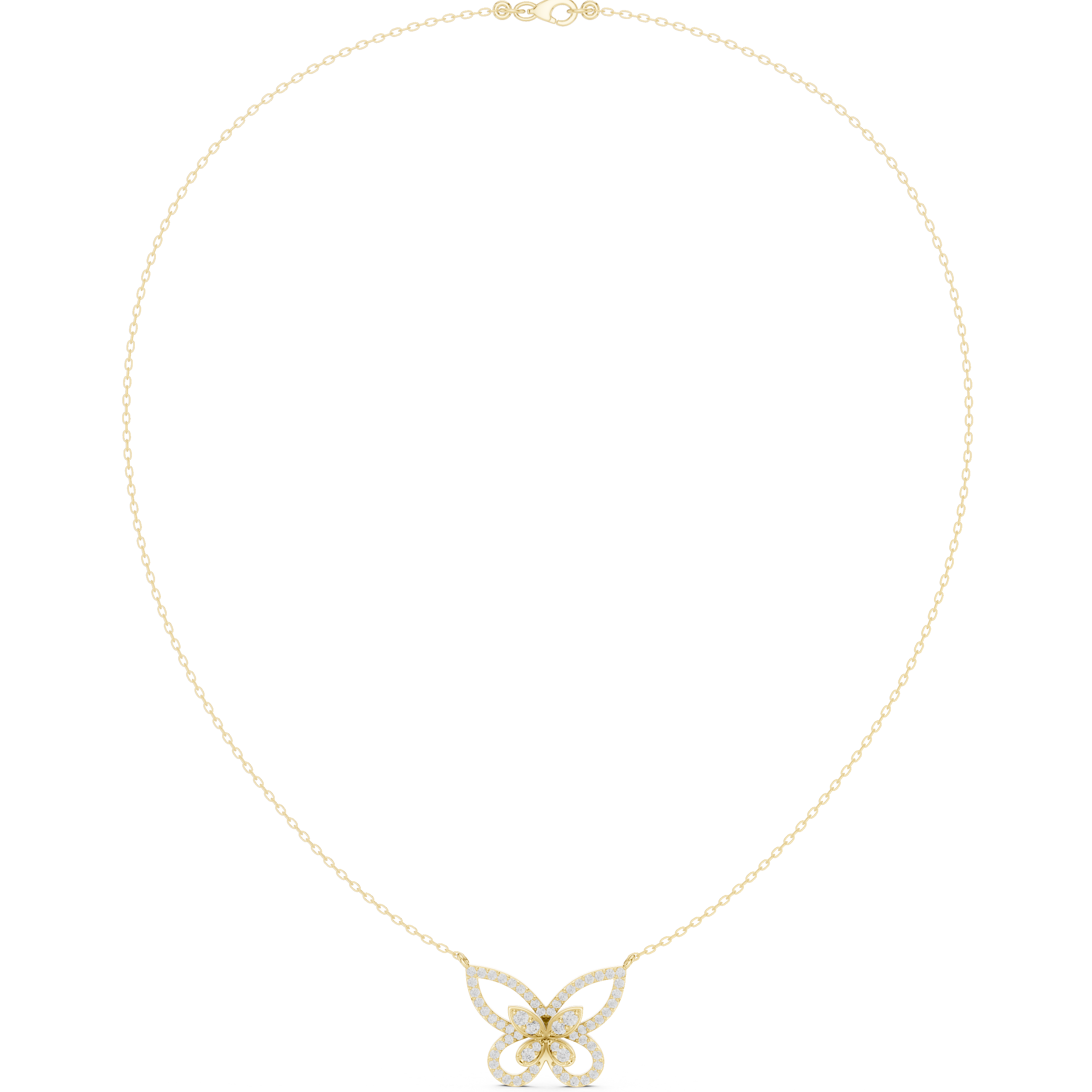 Flutter Butterfly Necklace