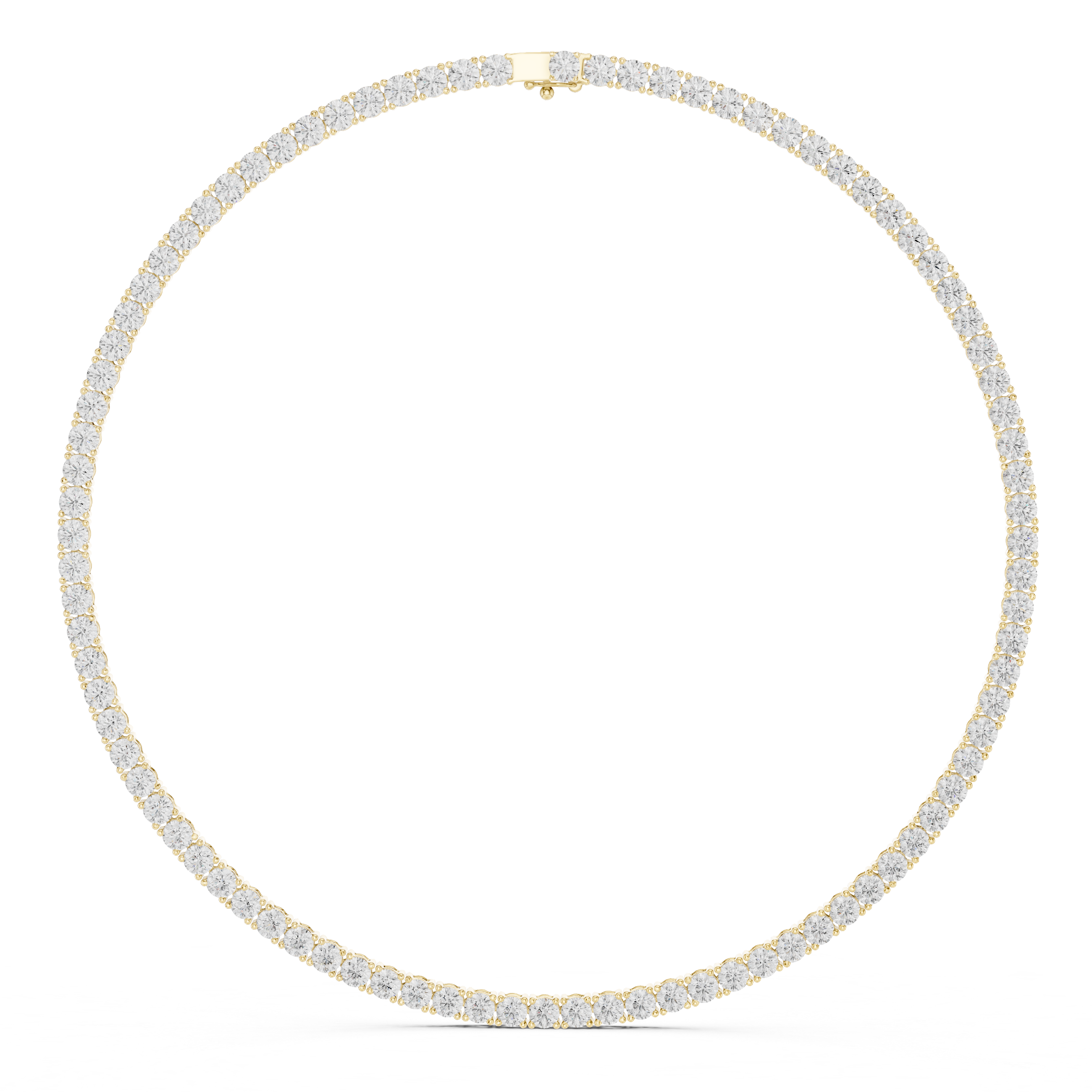 Eternal Round Tennis Necklace