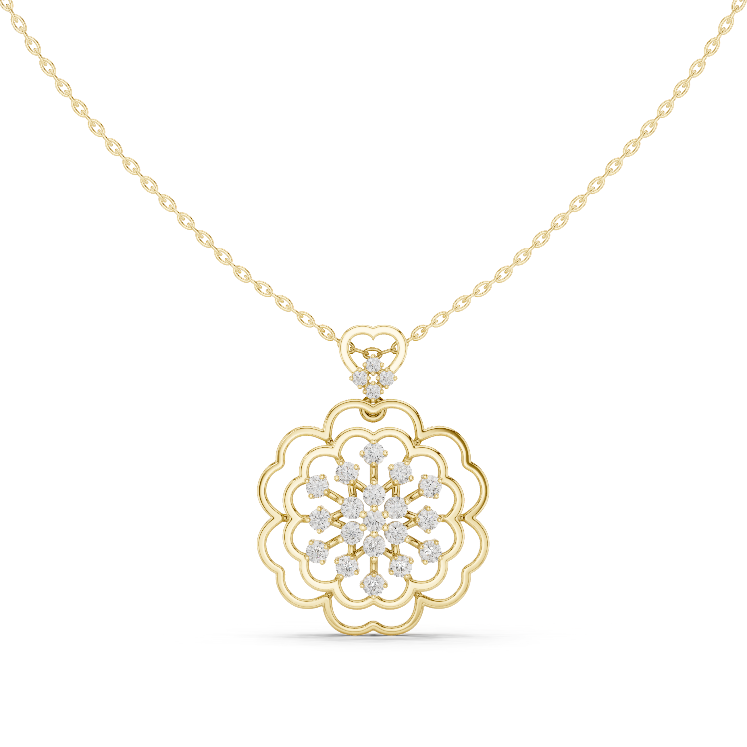 Bloom Medallion Pendant