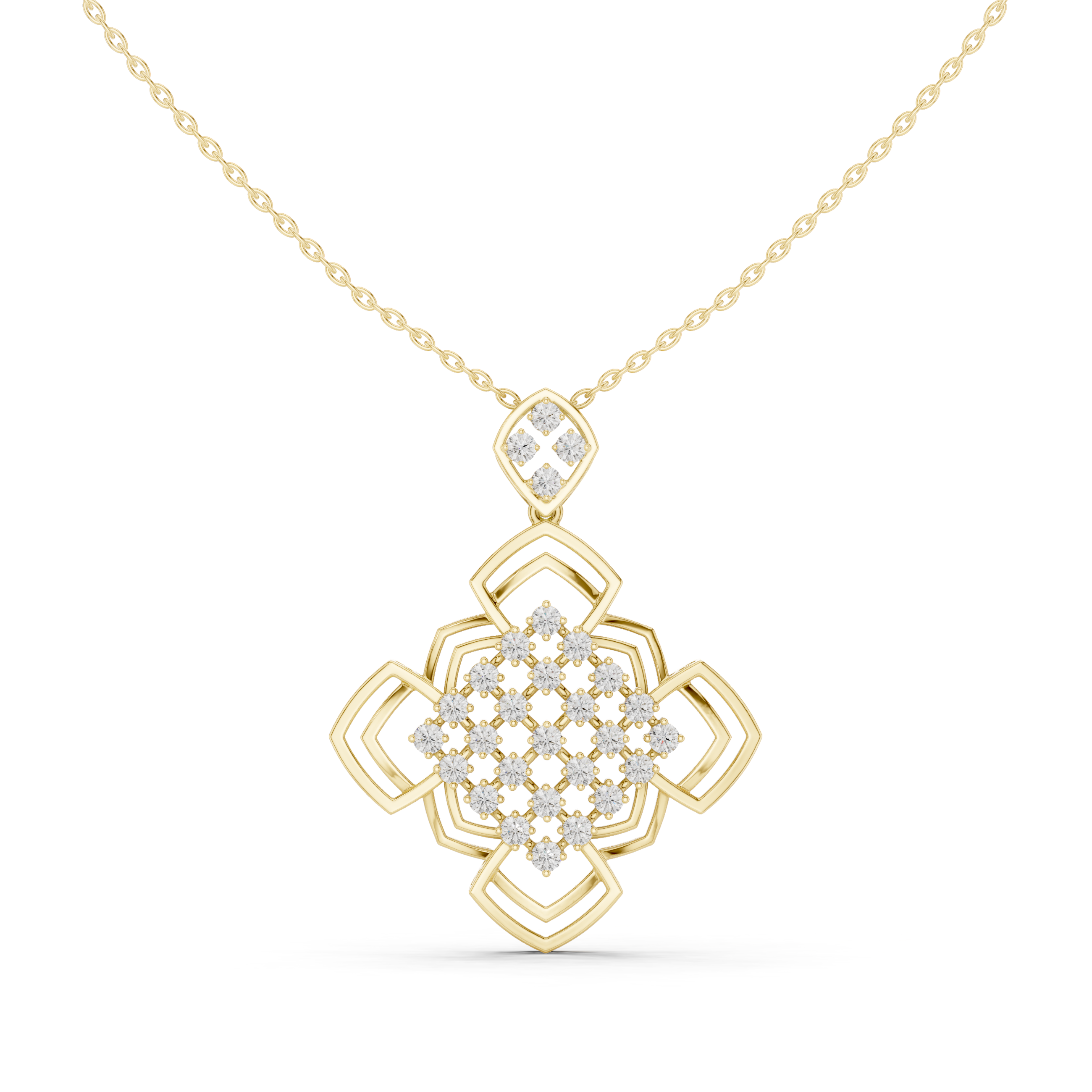 Clover Lattice Pendant