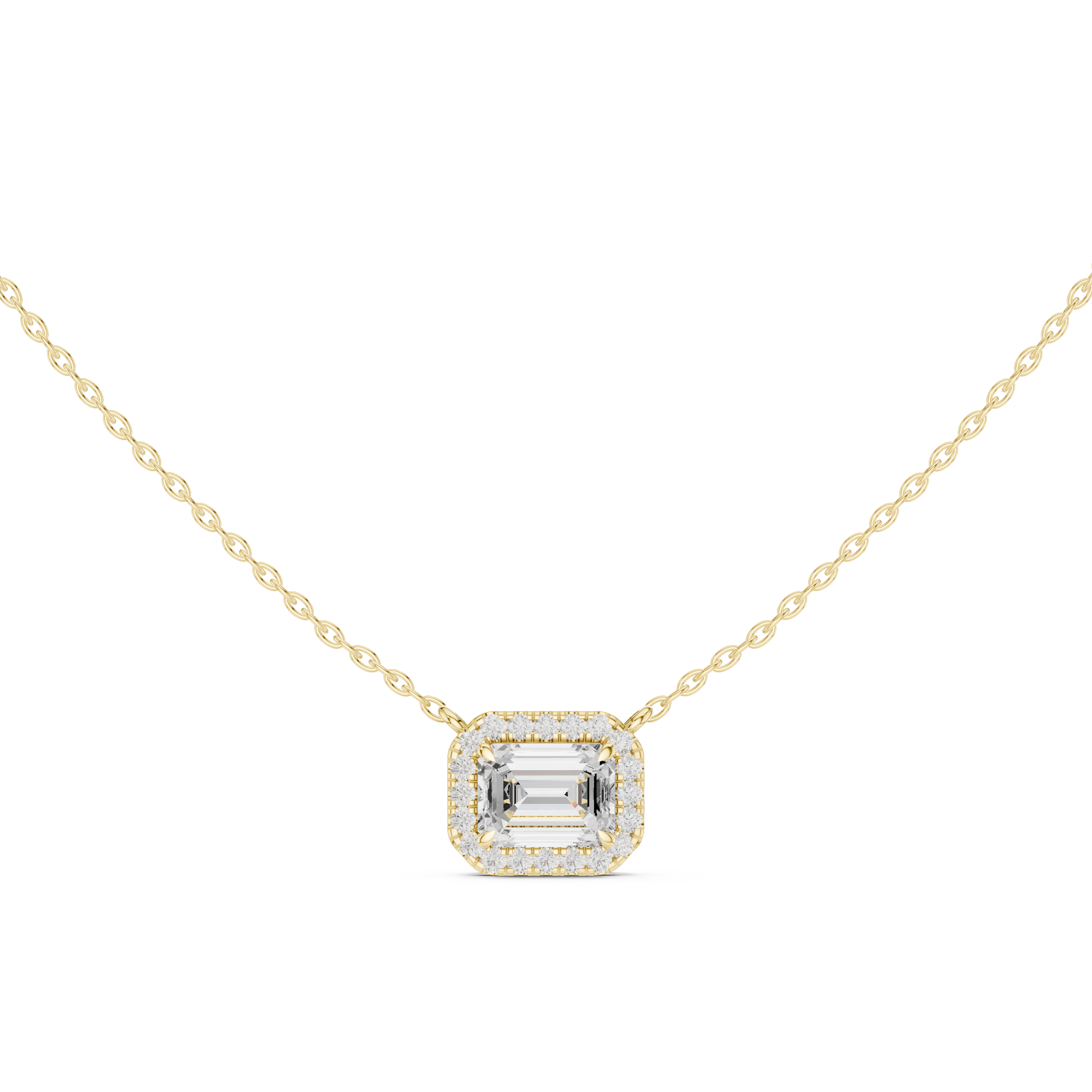 Frame Halo Pendant