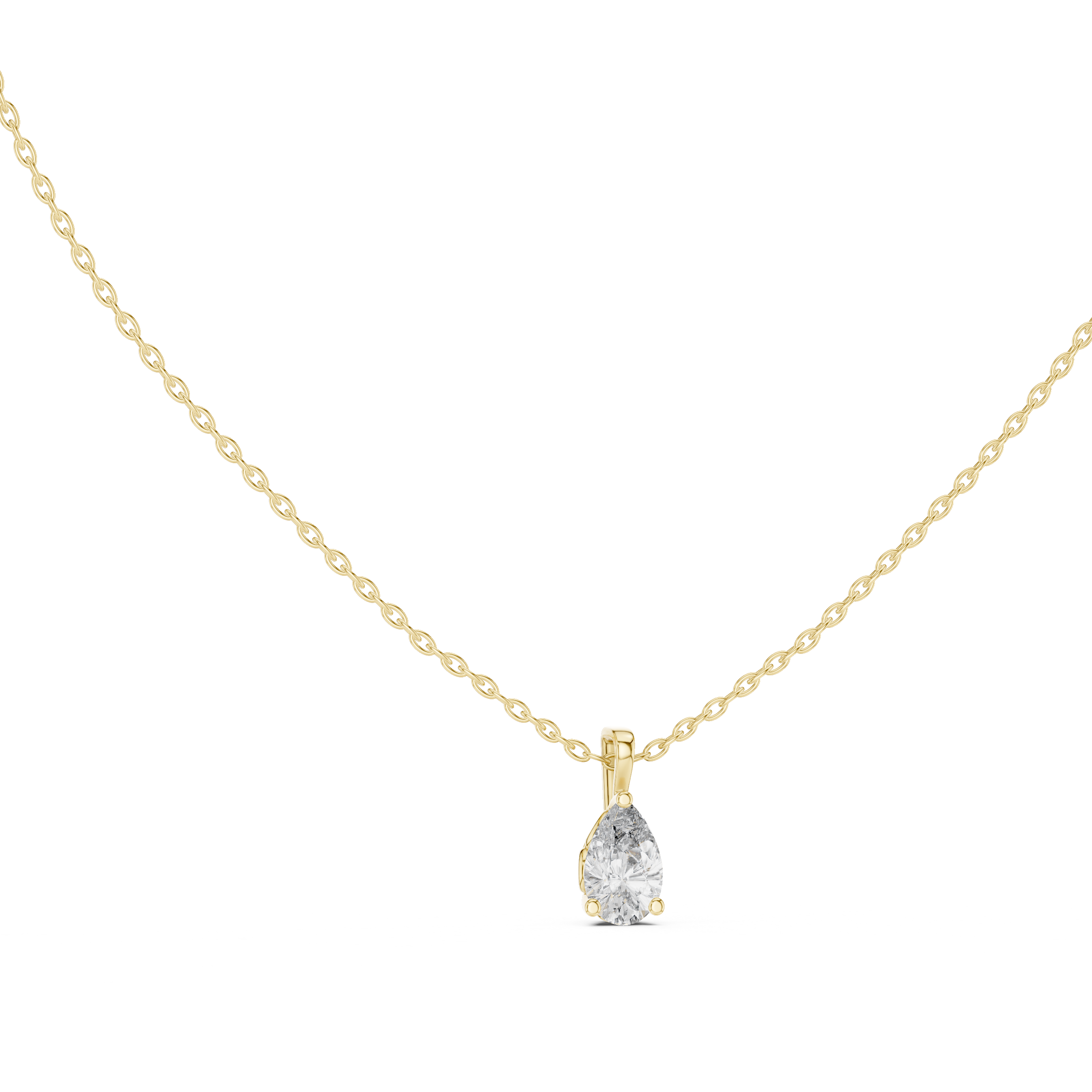 Classic Solitaire Pendant